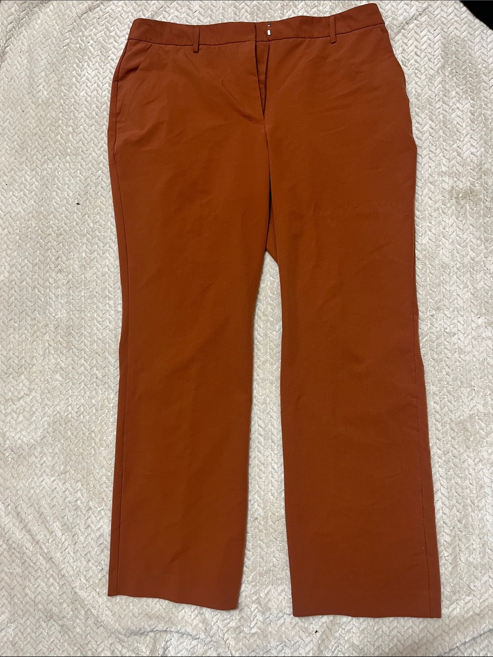 Worthington Rust Curvy Trouser